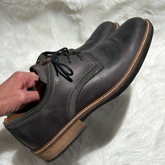 ECCO Men's Kenton Plain Toe Tie Oxford Size EU43/9 Moonless/Dark Shadow B80 - Picture 7 of 11